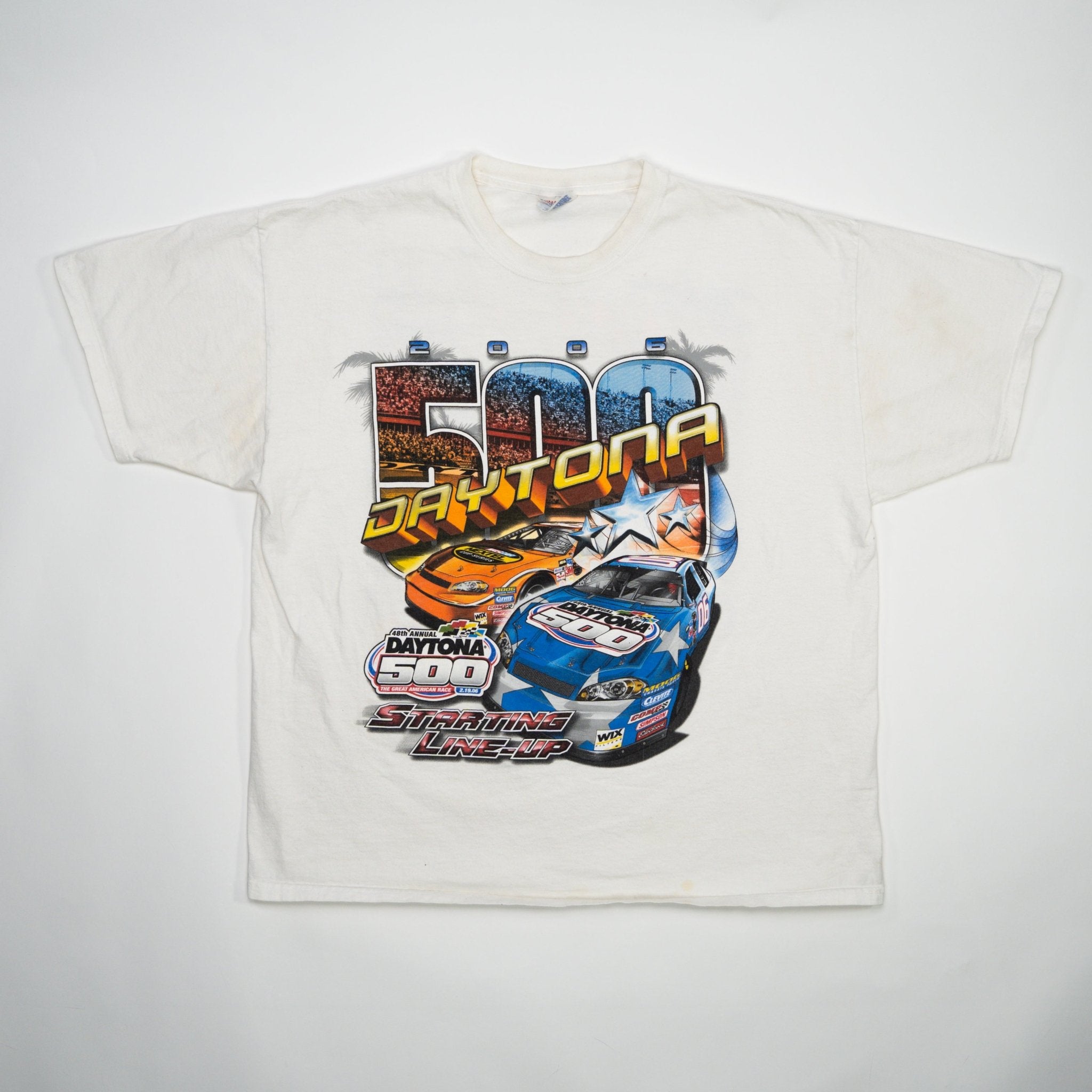 Vintage '06 Daytona 500  Starting Line Up Tee (XL) | Rebalance Vintage.