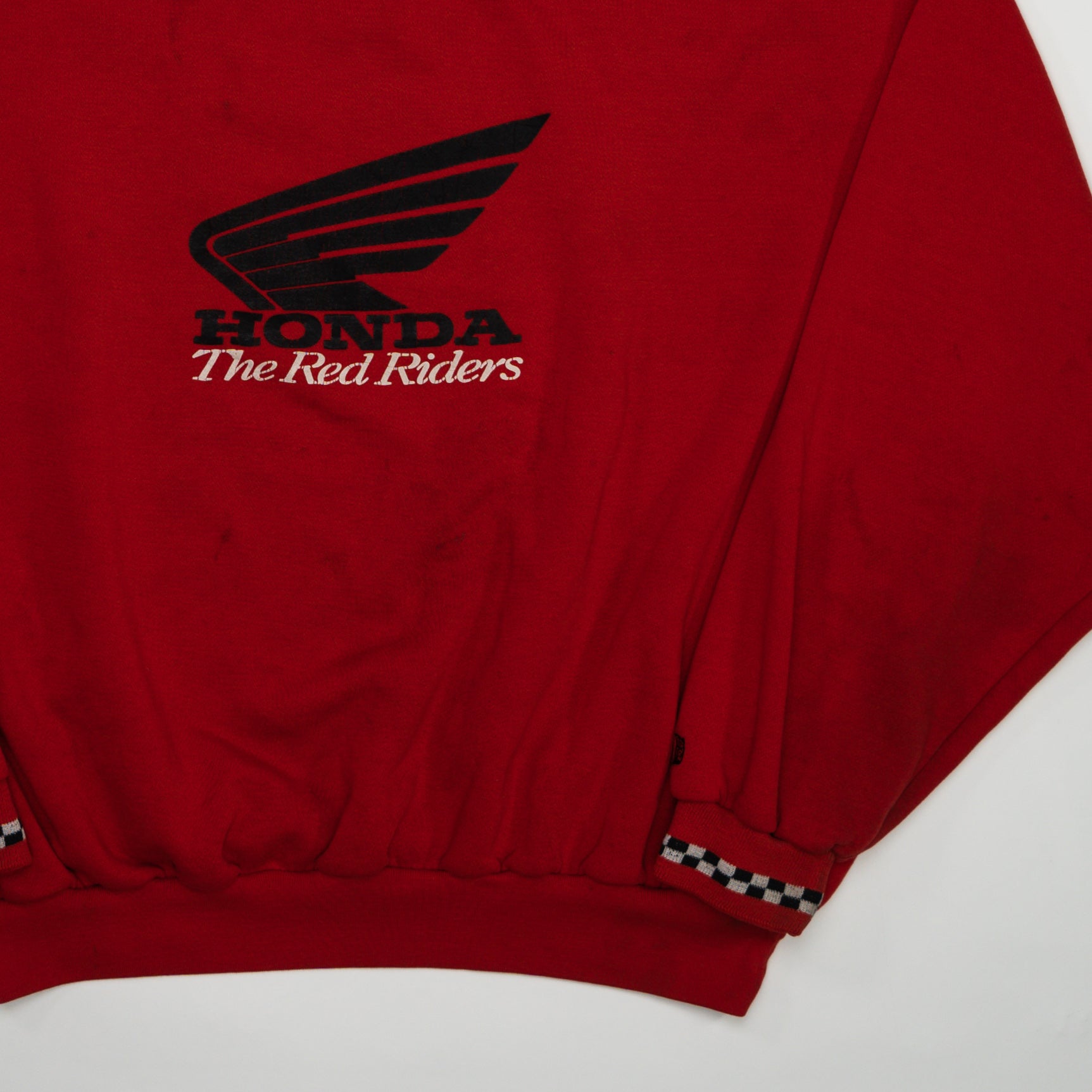 Vintage 80s Honda Red Riders Crewneck (L)