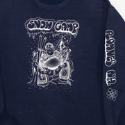 Vintage 90s Blue Snow Camp Crewneck (L)