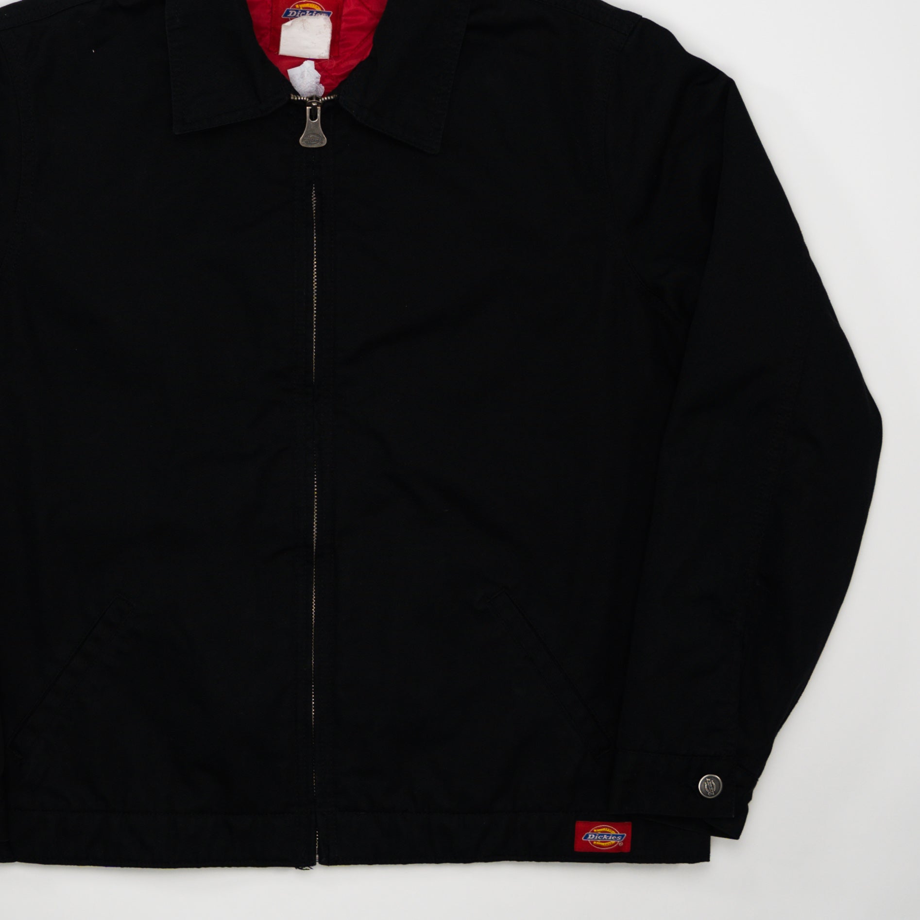 Vintage Black Dickies Collared Workwear jacket (L)