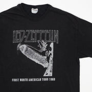 Vintage Led Zepplin First American Tour 1969 Tee (XL)