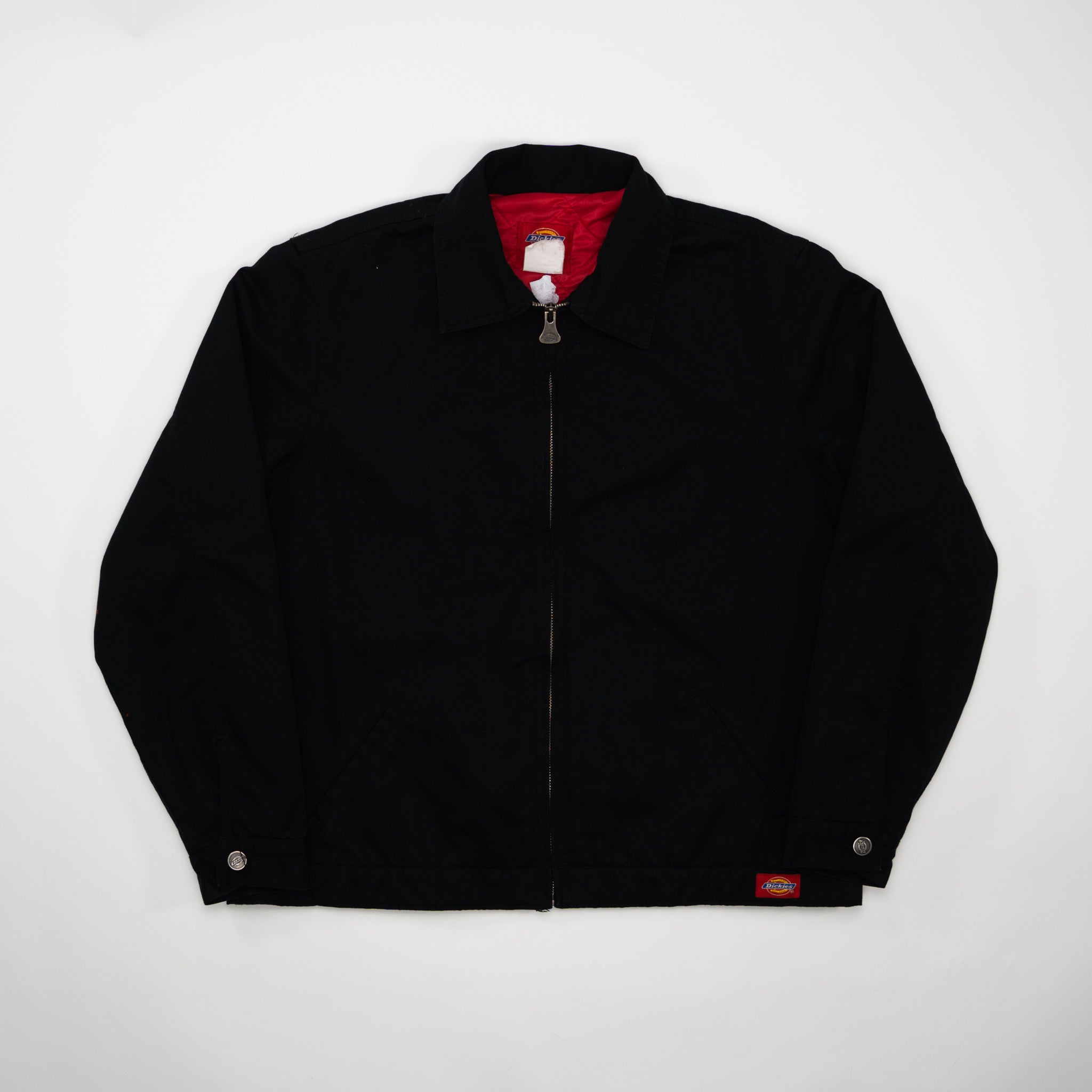 Vintage Black Dickies Collared Workwear jacket (L)