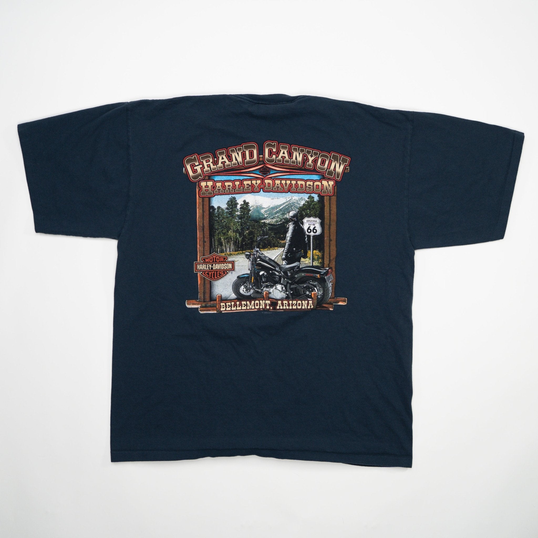 Vintage Harley Davidson Grand Canyon Belmmont Arizona Tee (XL) | Rebalance Vintage.