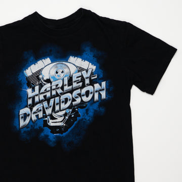 Vintage Harley Davidson Naples Florida Iguana Tee (XS) | Rebalance Vintage.