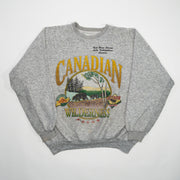 Vintage Grey Kal River Canadian Wildneress Crewneck (L)