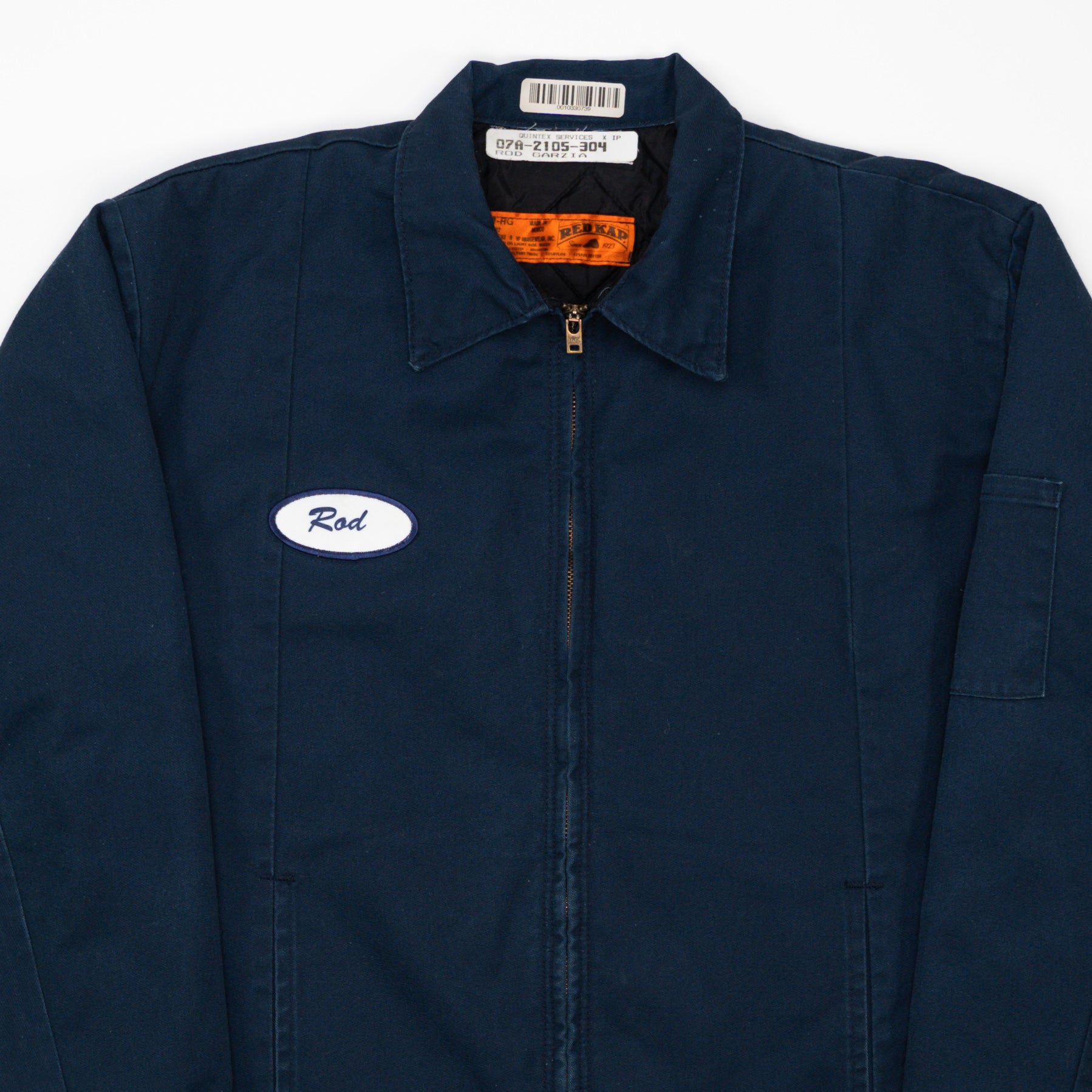 Vintage 60s Blue Red Kap 'Rod' Workwear Jacket (L)