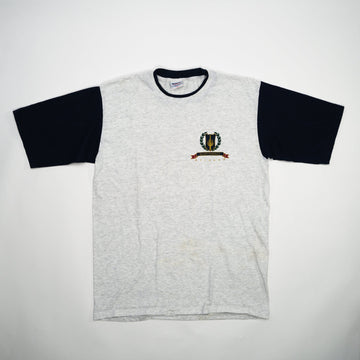 Vintage 90s White + Blue Scotsdale Arizona  Single Stitch Tee (L) | Rebalance Vintage.