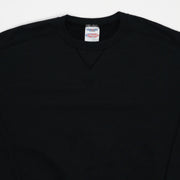 Vintage 90s Black Jerzee Blank Crewneck (L)