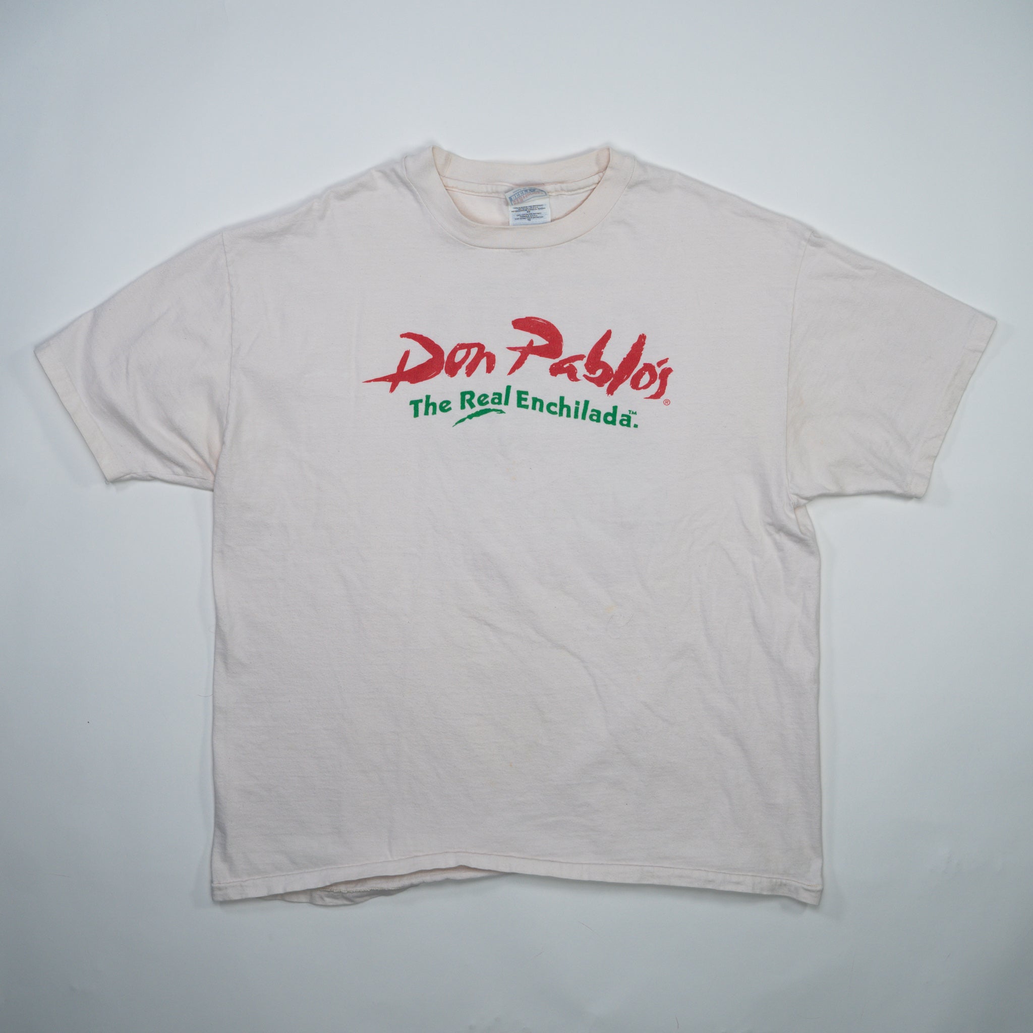 Vintage Cream Don Pablo's Cholula Hot Sauce Tee (L)