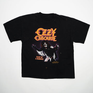 Vintage 90s Ozzy Ozeborne Dairy of the Mad Men Tee (L) | Rebalance Vintage.