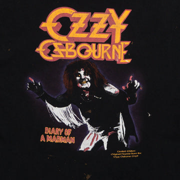 Vintage 90s Ozzy Ozeborne Dairy of the Mad Men Tee (L) | Rebalance Vintage.