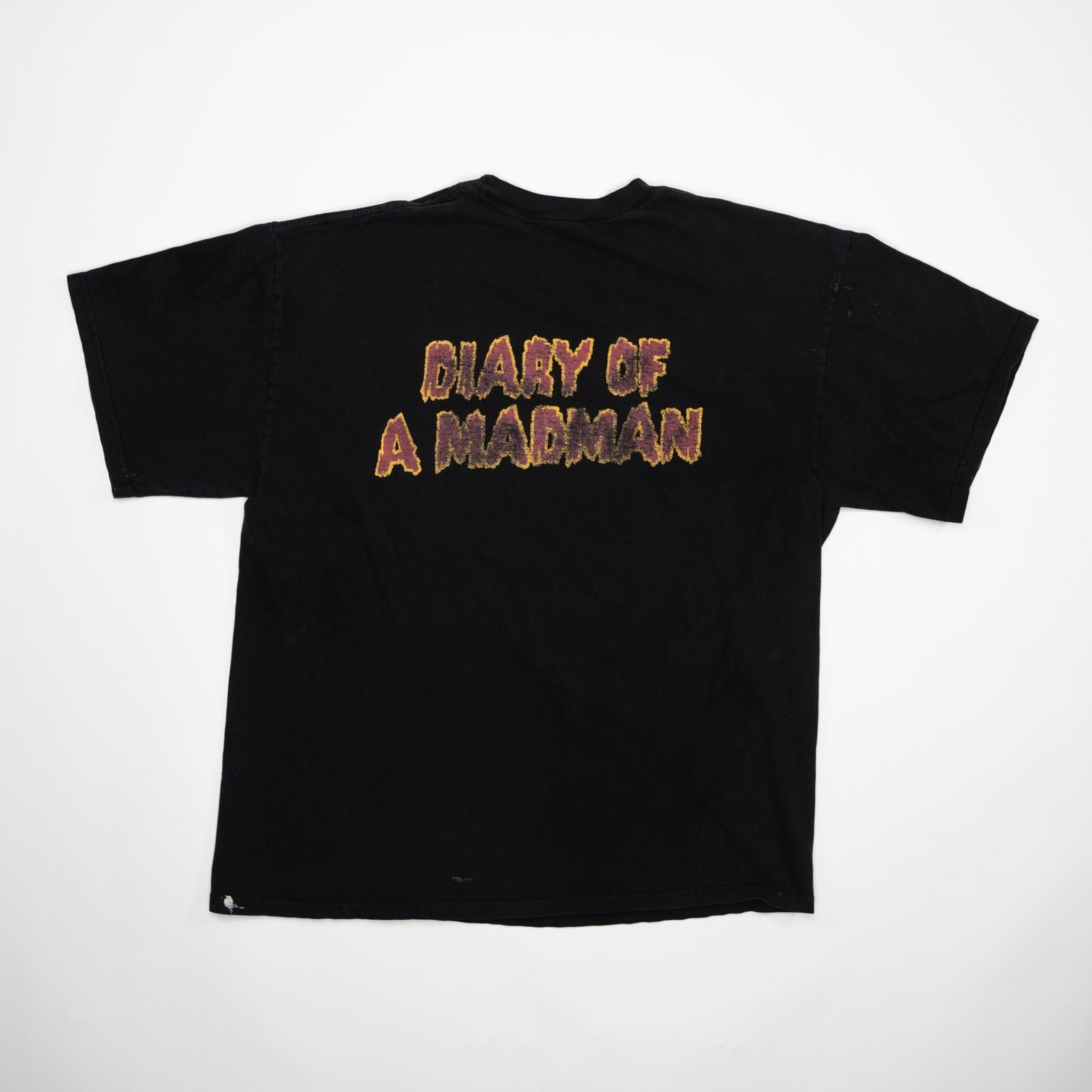 Vintage 90s Ozzy Ozeborne Dairy of the Mad Men Tee (L) | Rebalance Vintage.
