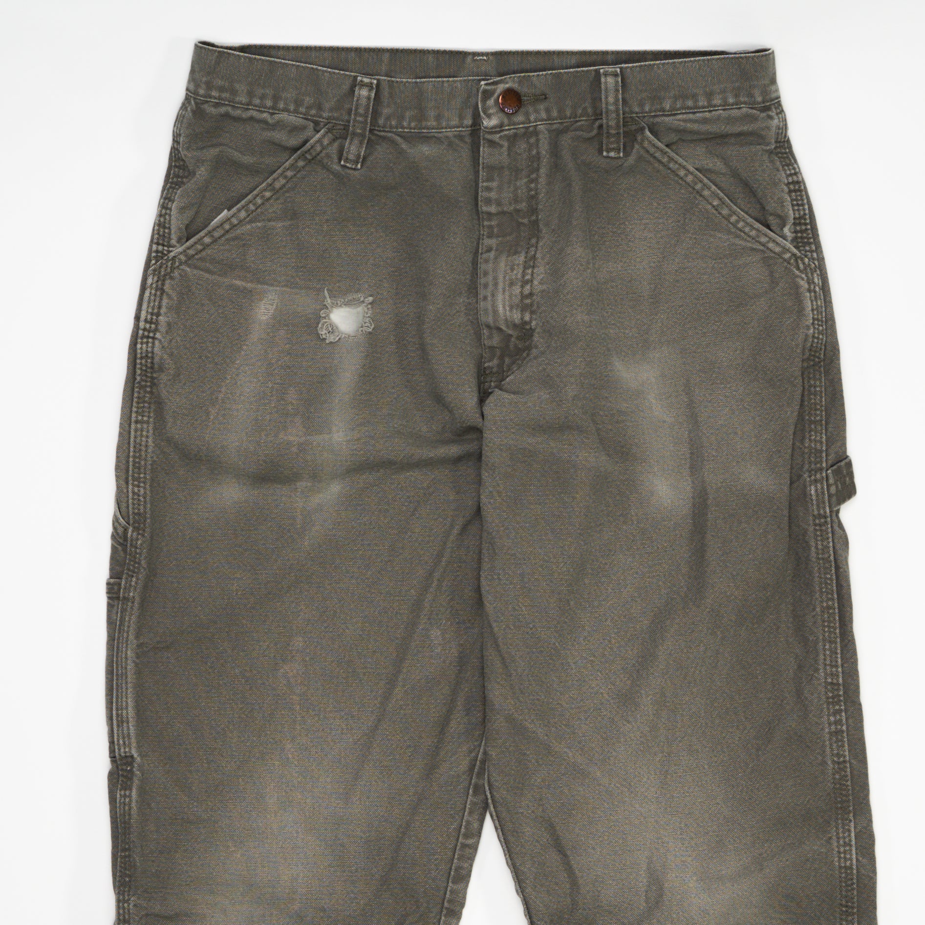 Vintage Green Rustler Cargo Jeans (32 x 34) | Rebalance Vintage.