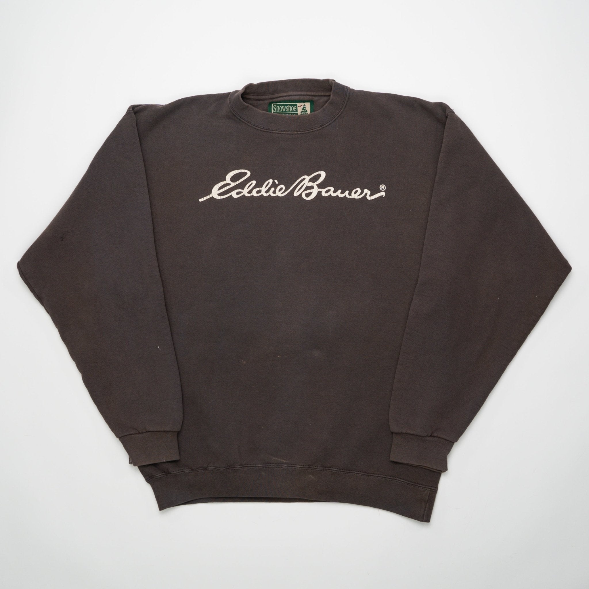 Vintage 90s Washed Purple Eddie Bauer Crewneck (L) | Rebalance Vintage.