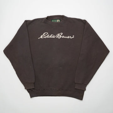 Vintage 90s Washed Purple Eddie Bauer Crewneck (L) | Rebalance Vintage.