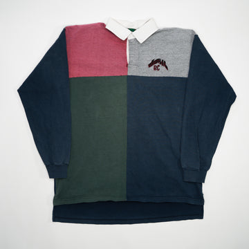 Vintage Whistler BC Multicolor Rugby Shirt (L) | Rebalance Vintage.
