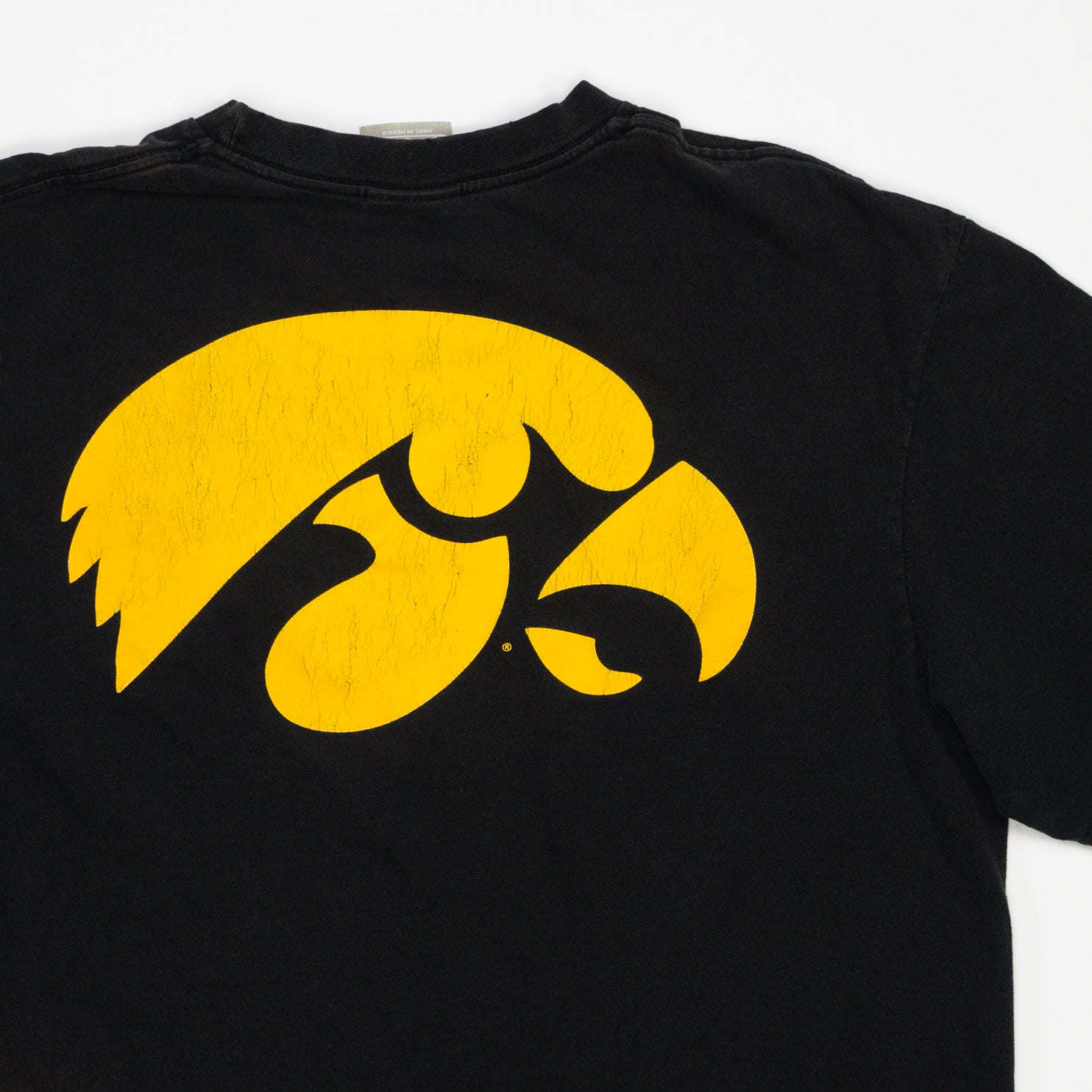 Vintage Black Nike Center Check Kinnick Tee (M/L)