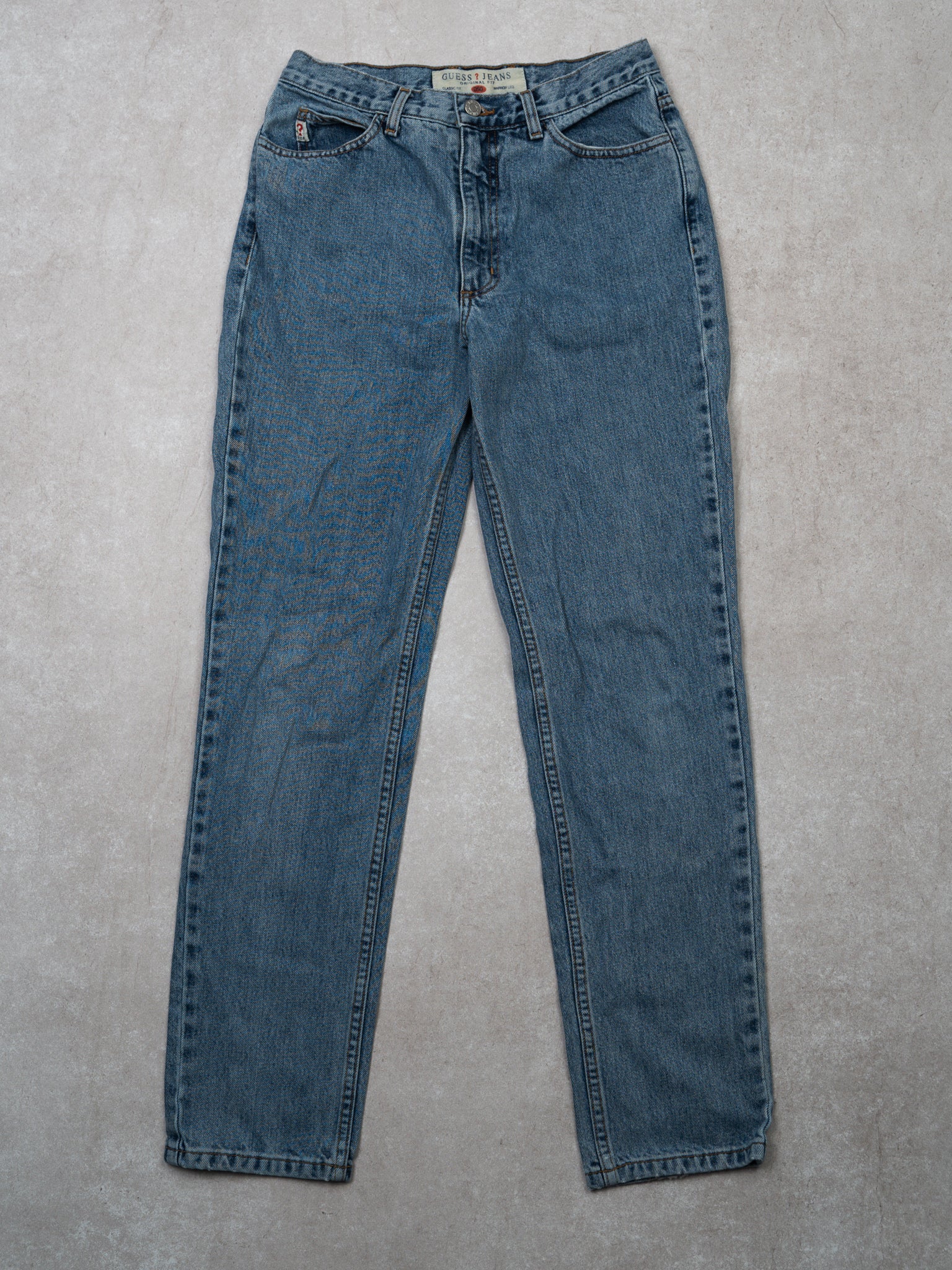 Vintage 90s Blue Guess Jeans (26 x 30)
