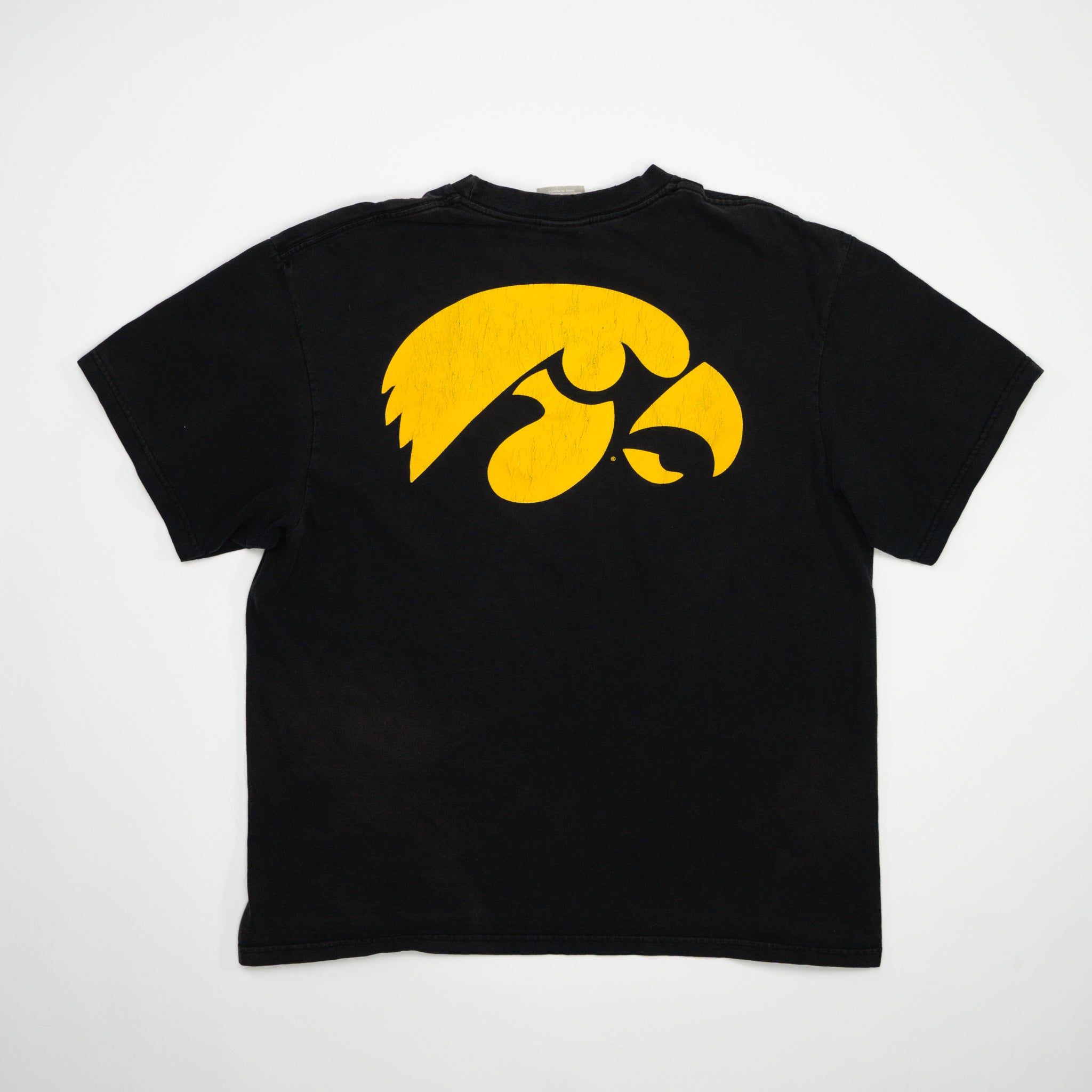 Vintage Black Nike Center Check Kinnick Tee (M/L)