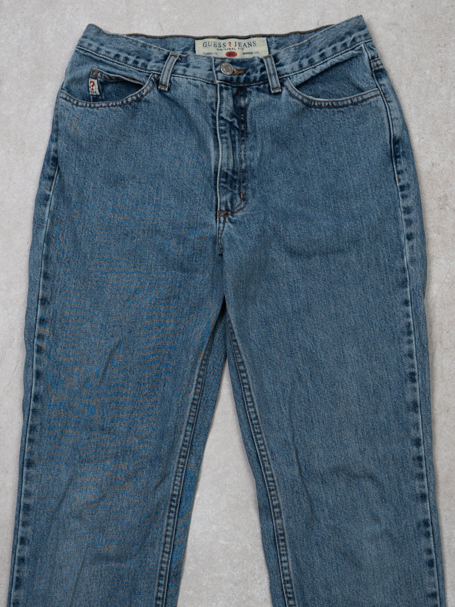 Vintage 90s Blue Guess Jeans (26 x 30)