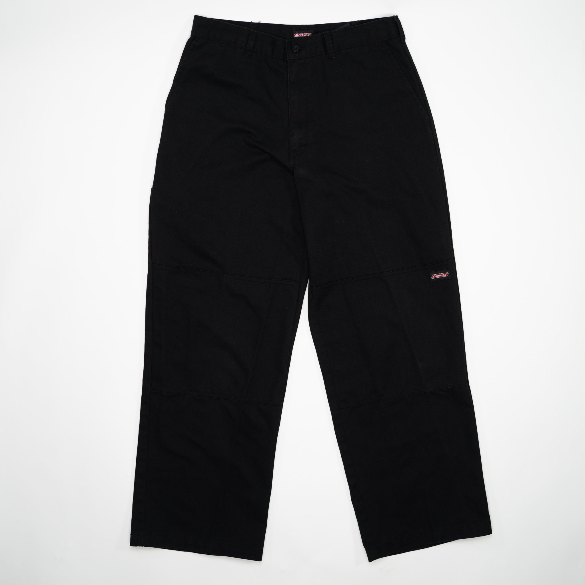 Vintage Black Dickies Double Knee Workwear Pants (32 x 32)