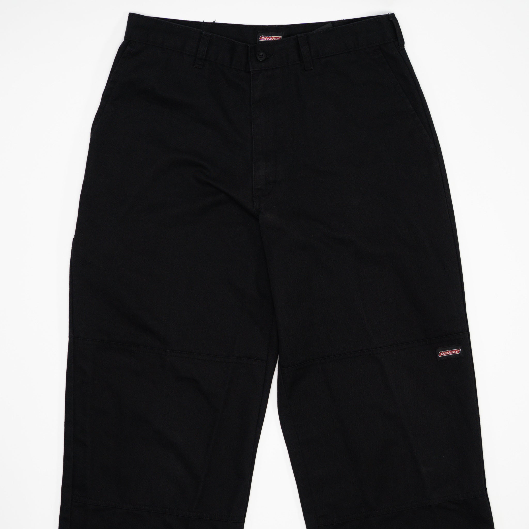 Vintage Black Dickies Double Knee Workwear Pants (32 x 32)