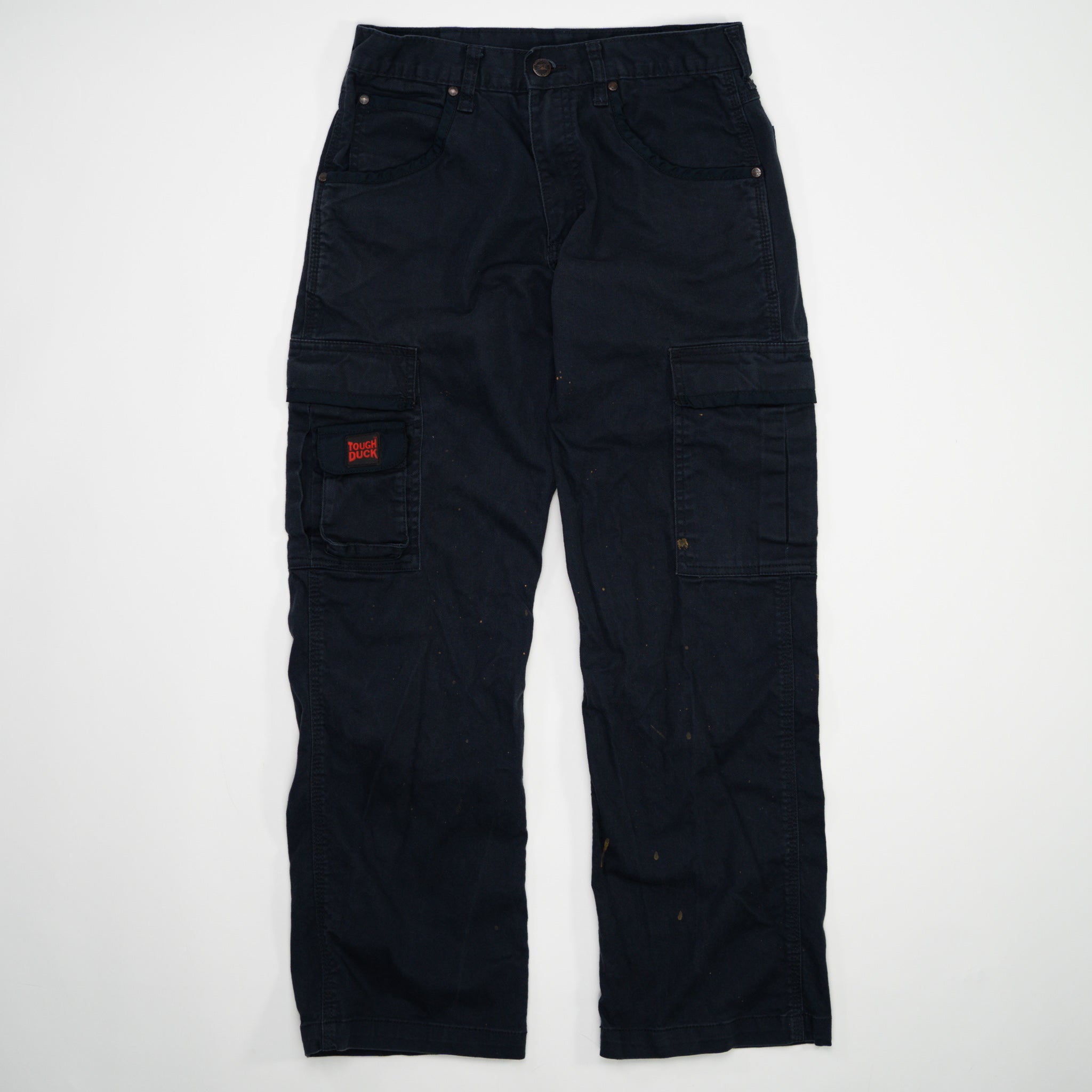 Vintage Navy Blue Tough Duck Cargo Pants (30 x 30)