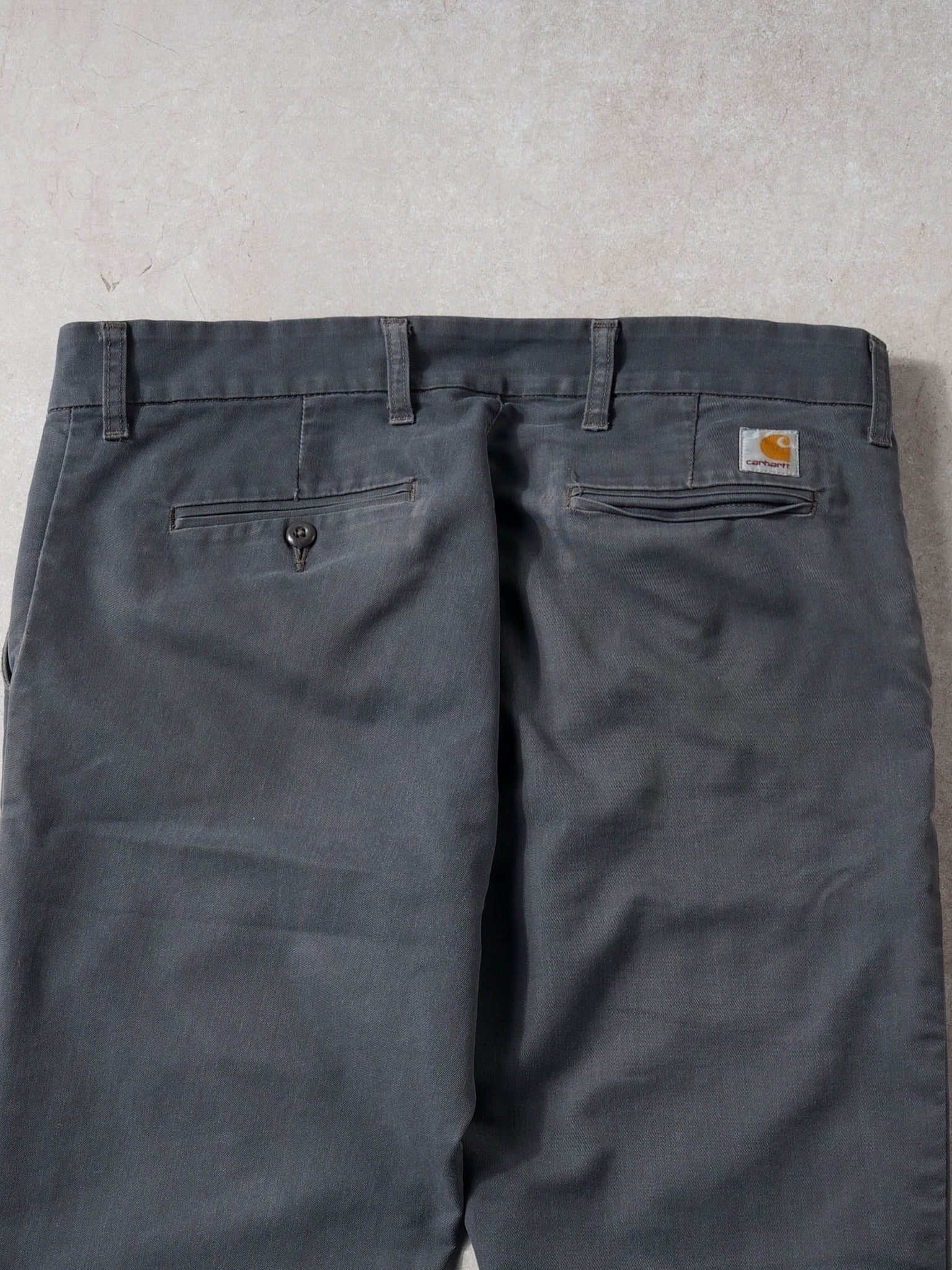 Vintage 90s Grey Carhartt Cid Straight Pants (36x31)