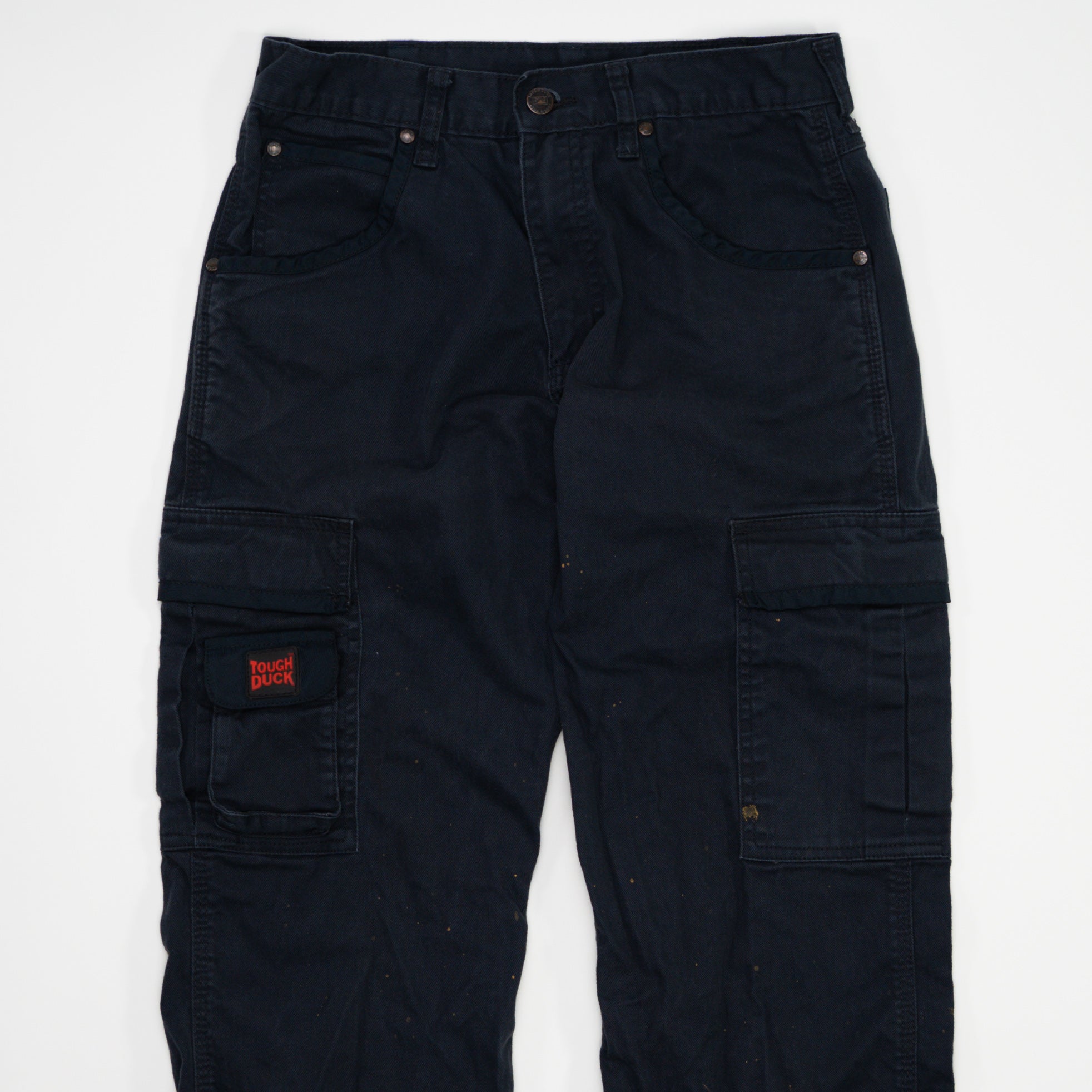 Vintage Navy Blue Tough Duck Cargo Pants (30 x 30)