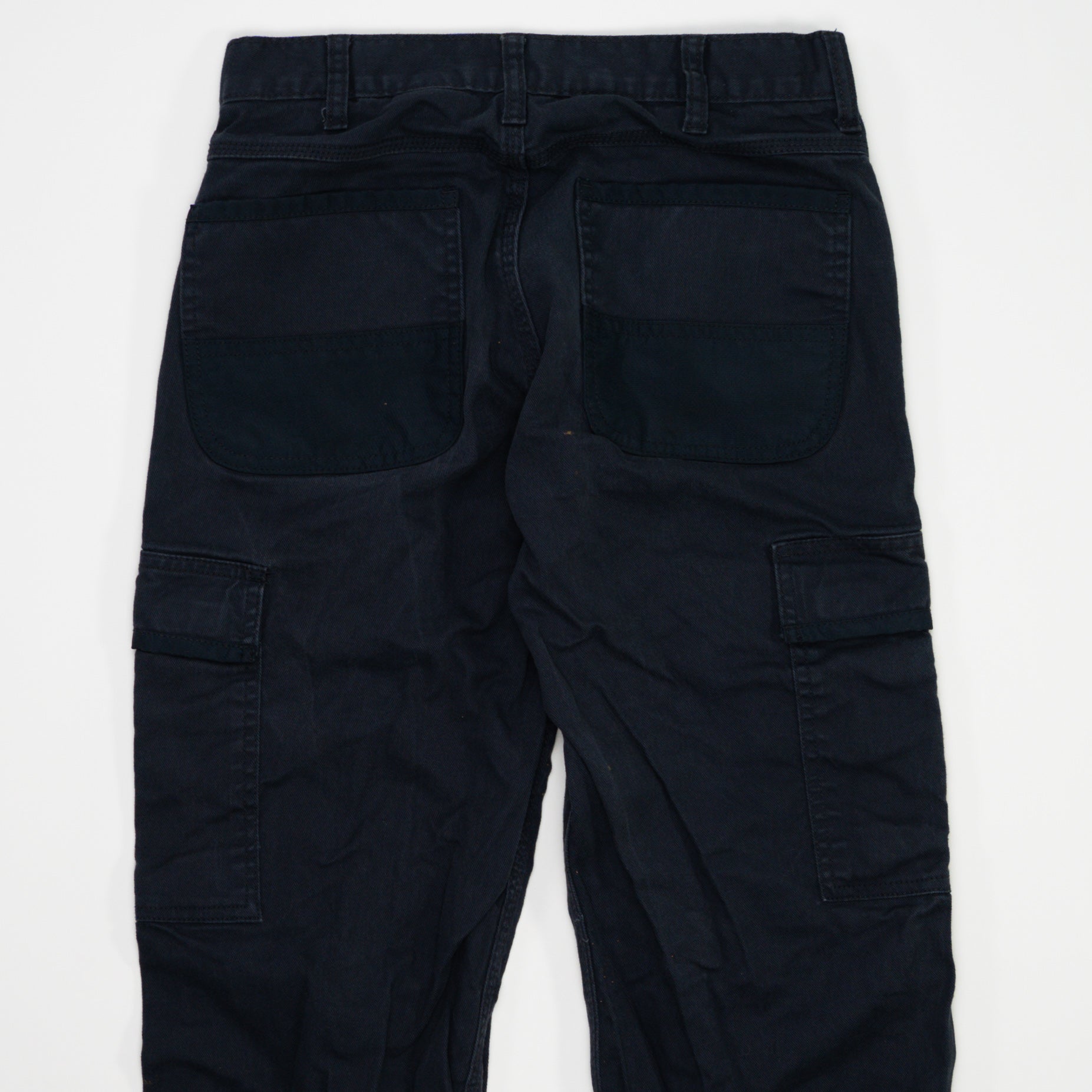 Vintage Navy Blue Tough Duck Cargo Pants (30 x 30)
