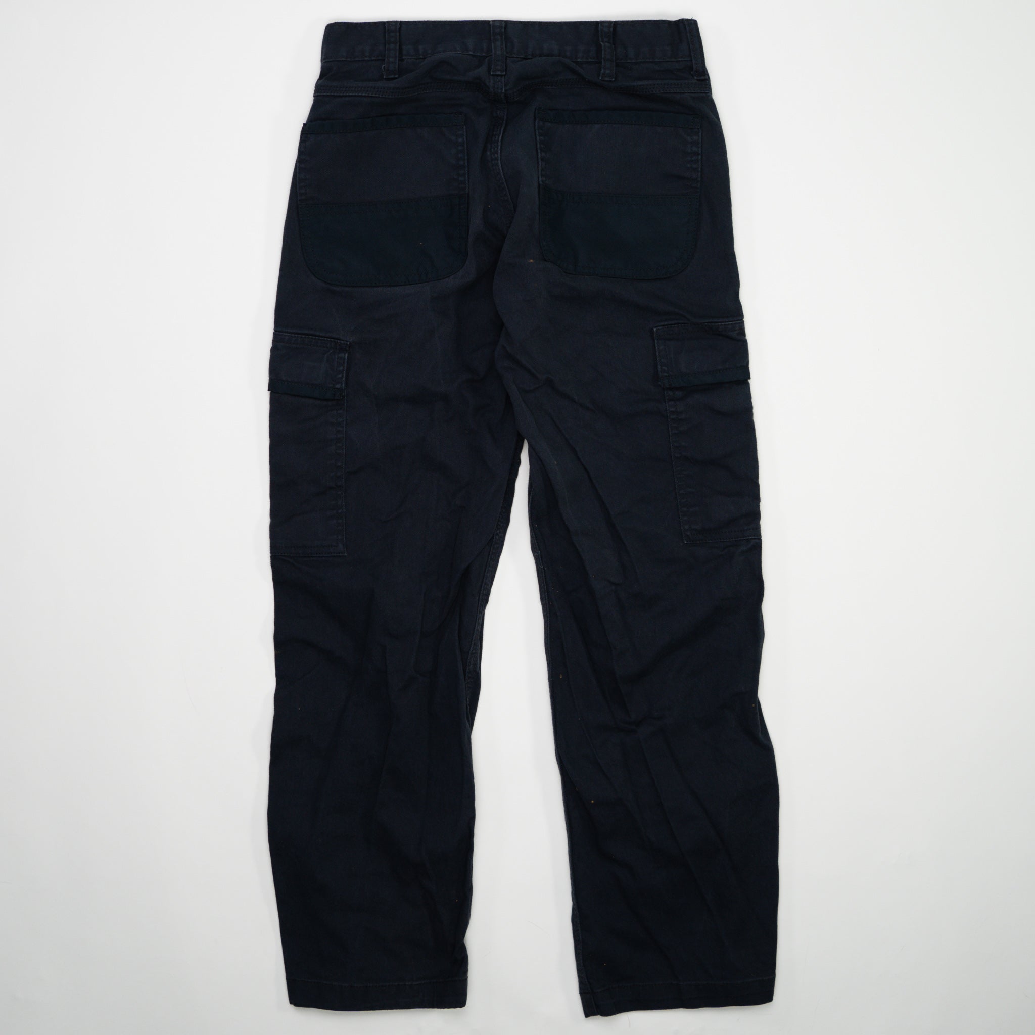 Vintage Navy Blue Tough Duck Cargo Pants (30 x 30)