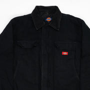 Vintage Black Dickies Collared Workwear Jacket (XL/XXL)