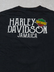 Vintage Black Legendary Harley Davidson x Bob Marley Jamaica Tee (M/L)