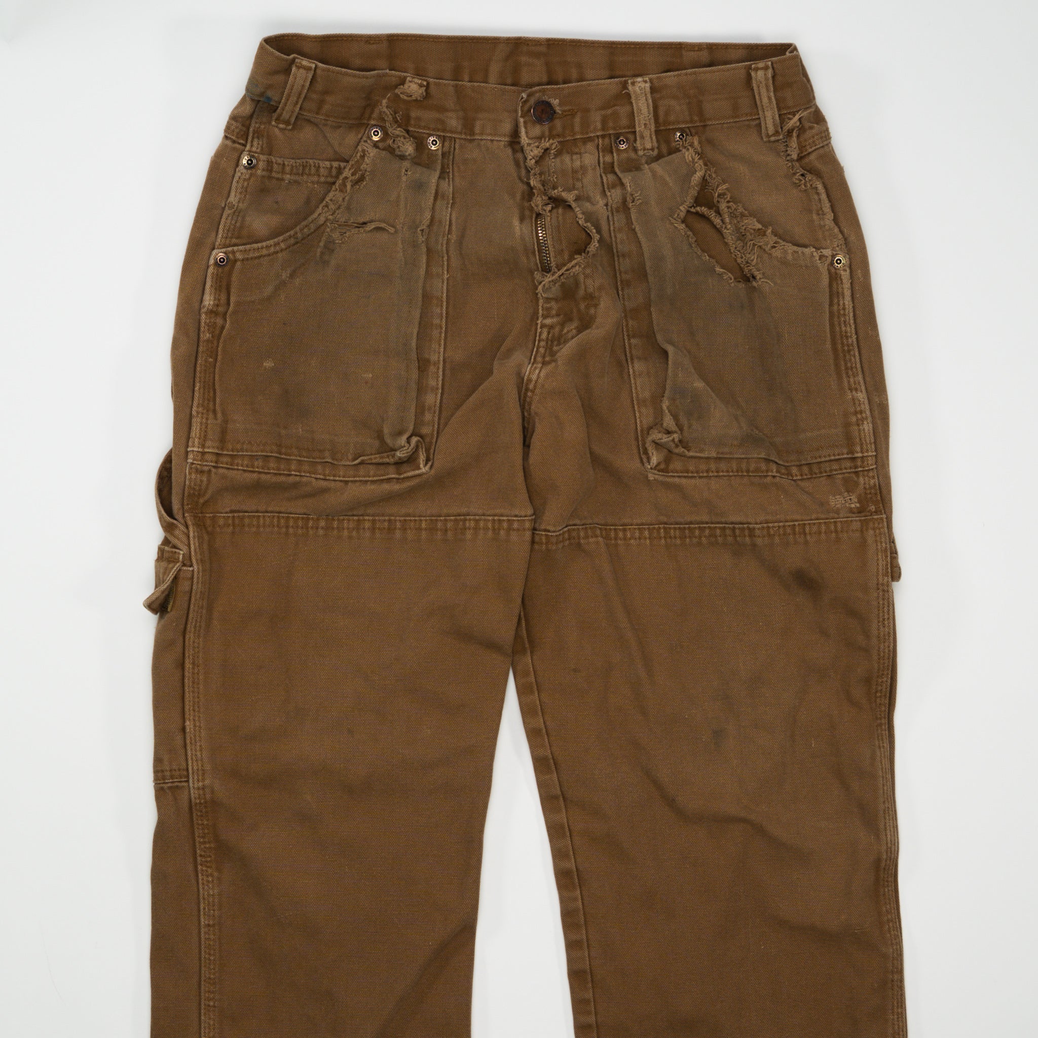 Vintage Camel Dickies Double Knee Cargo Pants (32 x 30)