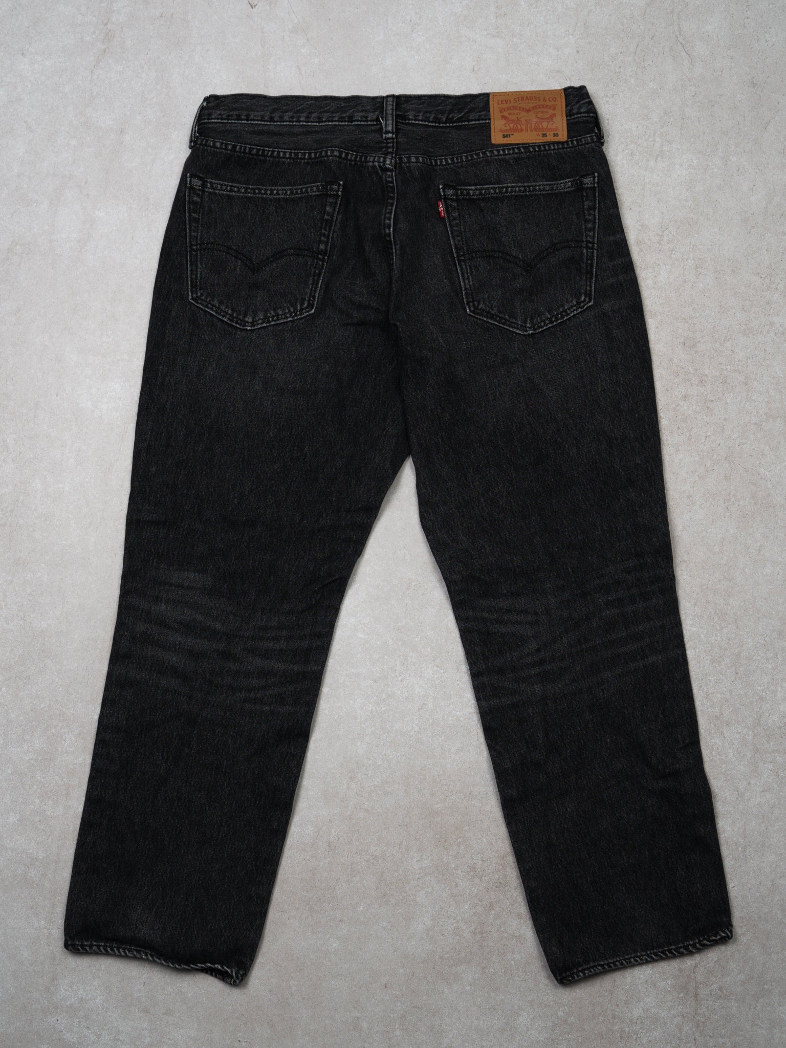 Vintage Faded Black 541 Levi Jeans (32 x 28)