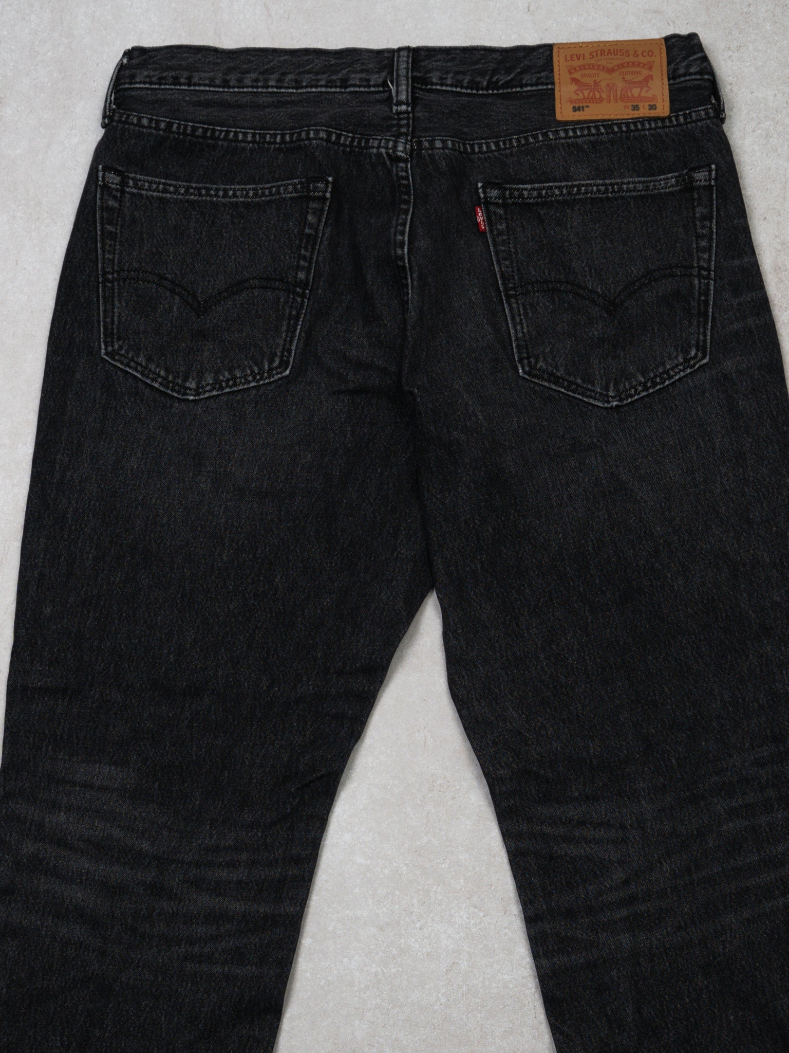 Vintage Faded Black 541 Levi Jeans (32 x 28)