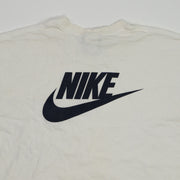 Vintage 90s Cream Nike Check Essential Tee (S/M)