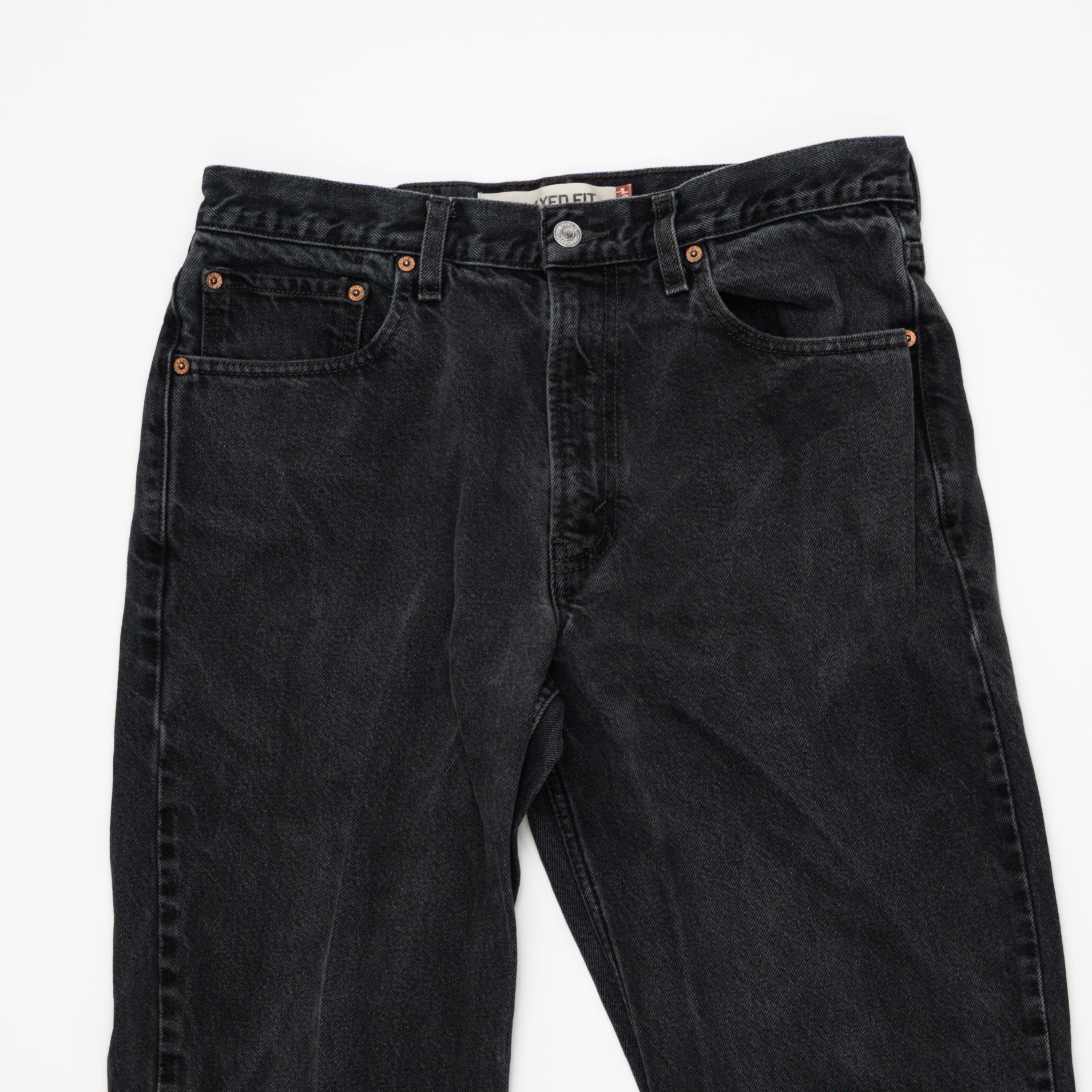 Vintage Black 550 Levi Jeans (33 x 30) | Rebalance Vintage.