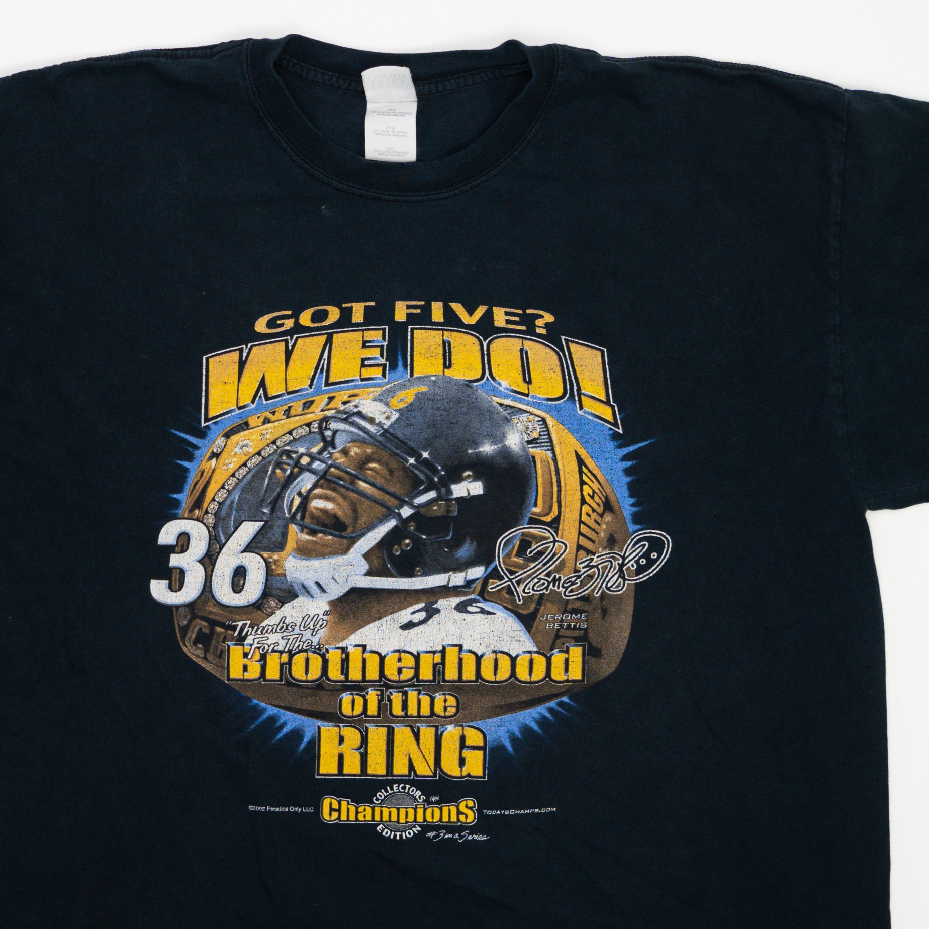 Vintage Jerome Bettis 36 Brotherhood Collectors Tee (XL)