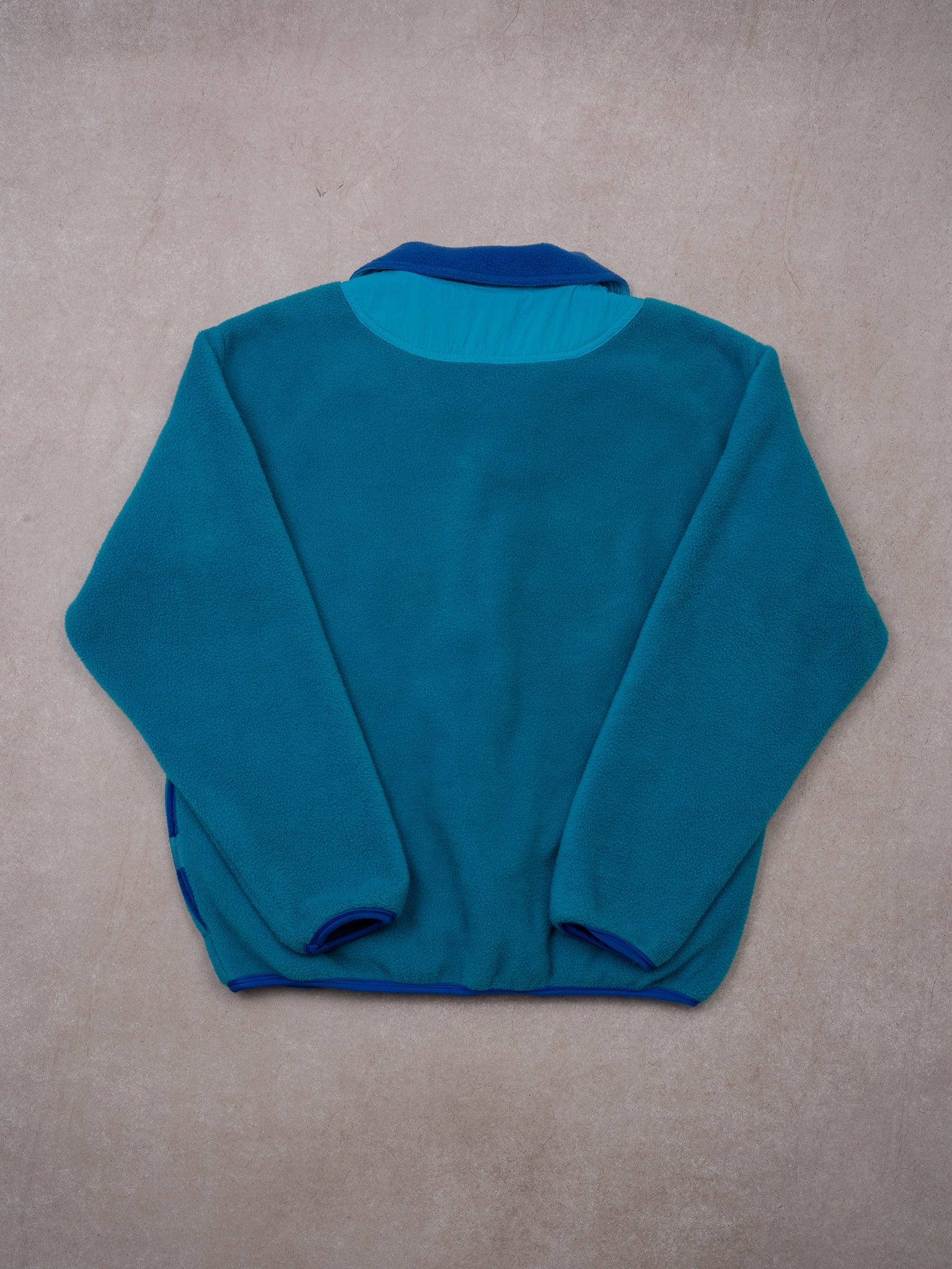 Vintage 90s Aqua Nike Fleece Zip Up Jacket (L/XL)