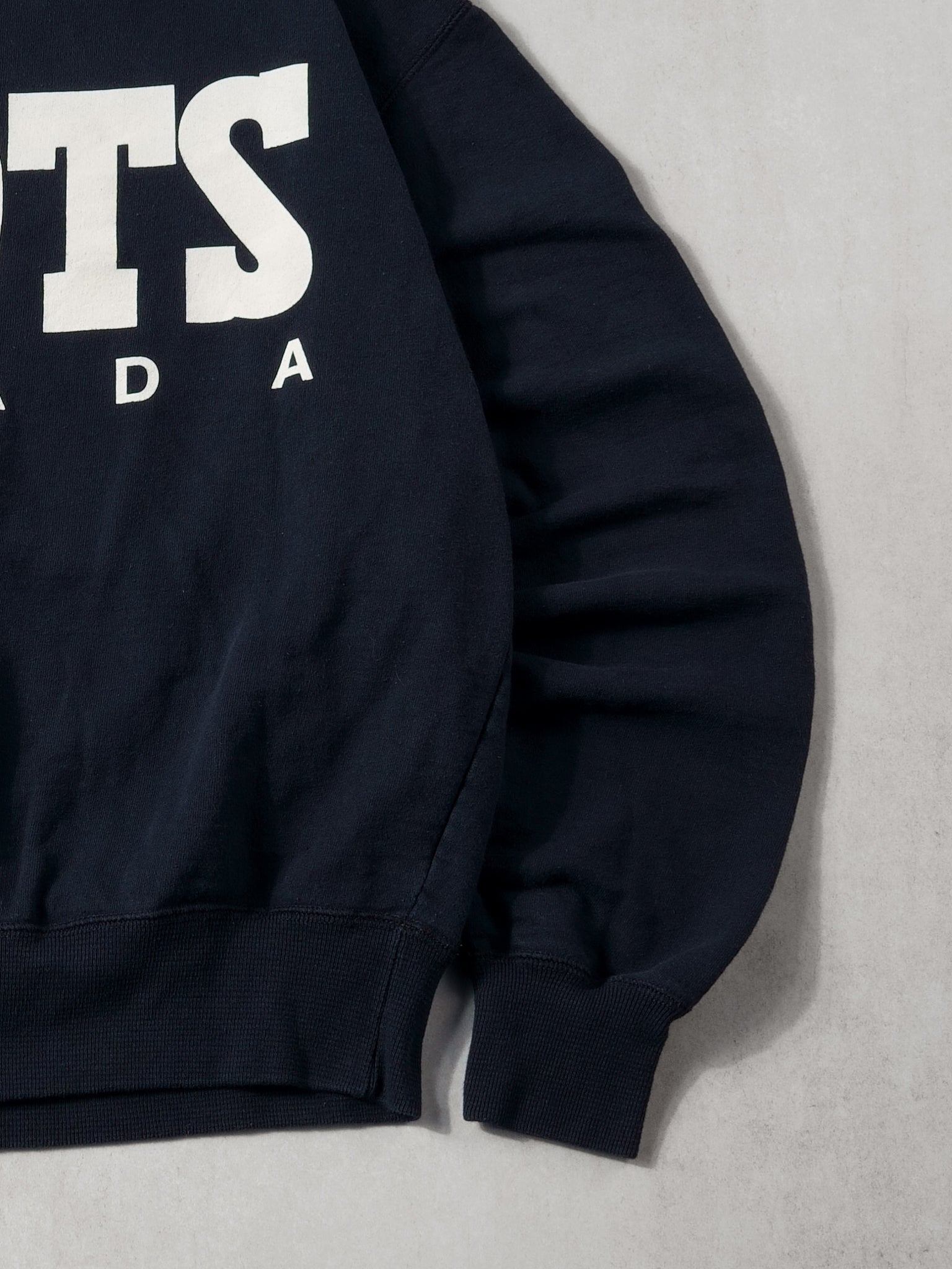 Vintage 90s Navy Blue Roots Canada Crewneck (L)