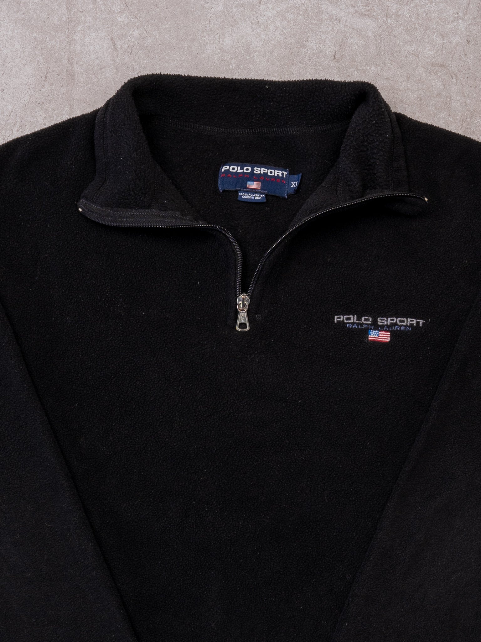 中古　レトロ感　POLO SPORTS FLEECE PULLOVER 中古・古着通販】POLO SPORT (ポロスポーツ) フリースジャケット