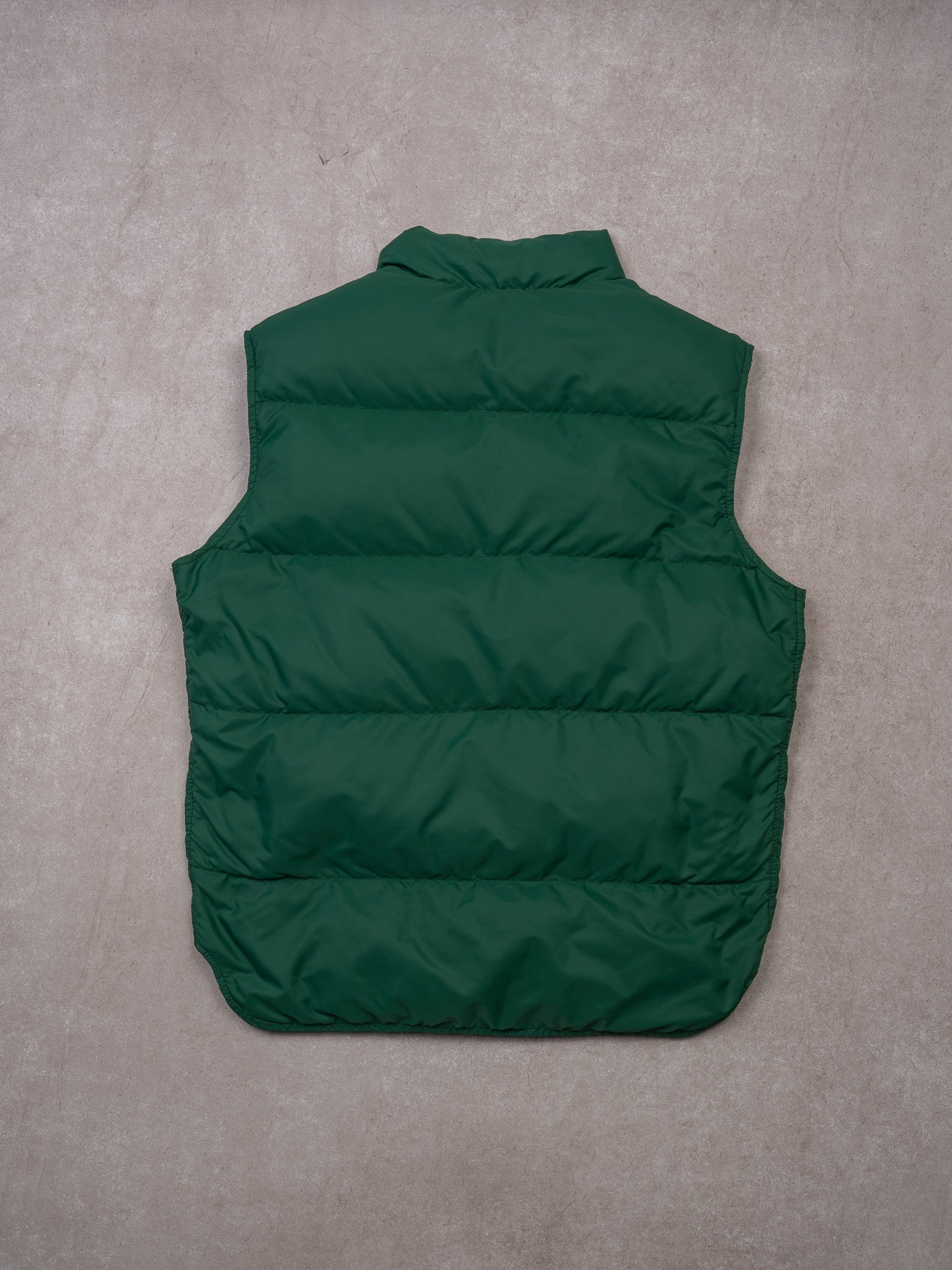Vintage Green Woolrich Puffer Vest (M)