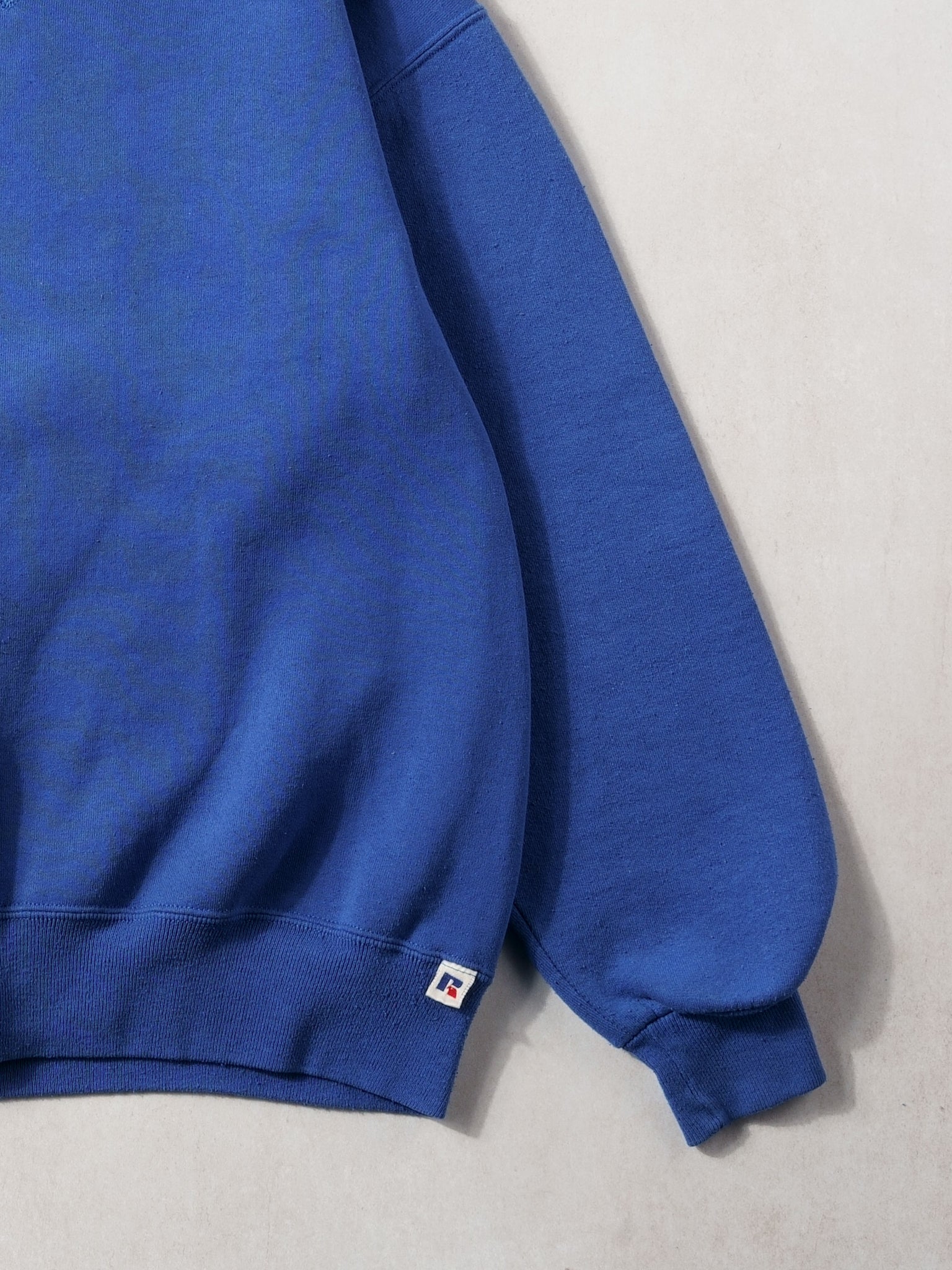 Vintage 90s Royal Blue Russell Athletics Blank Crewneck (M/L)