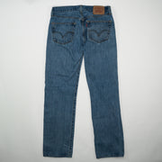 Vintage Blue Levi 501 Straight Leg Jeans (32 x 31)