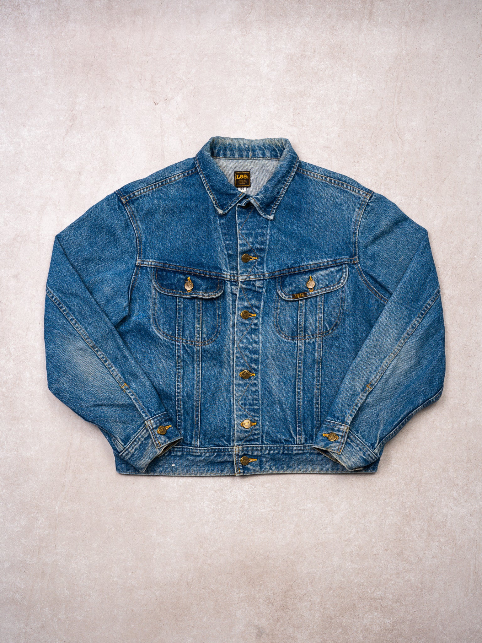 Vintage 80s Blue Lee Denim Jacket (L)