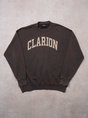 Vintage Plum Brown Clarion x Jansport Crewneck (XL)