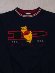 Vintage Navy P 'Pooh' Est 1966 Crewneck (S)