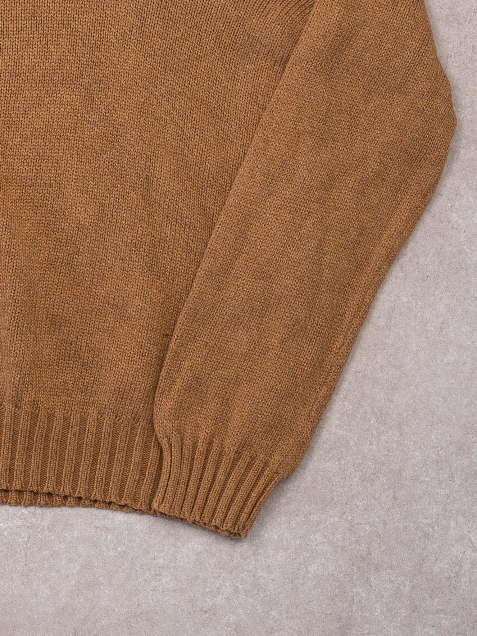 Vintage Camel Polo RL Knit Sweater (M)