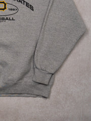 Vintage '00 Grey Pittsburgh Pirates Majestic Crewneck (XL)